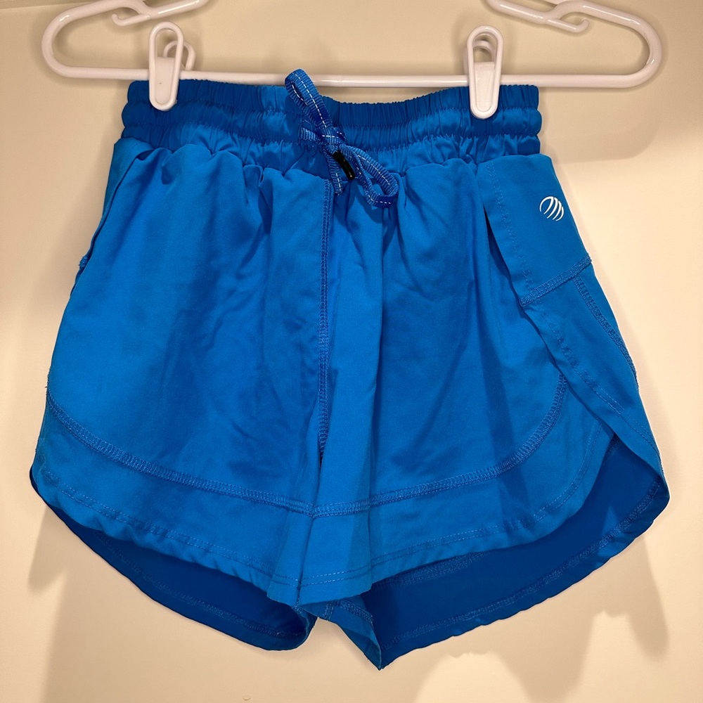 MPG blue athletic shorts